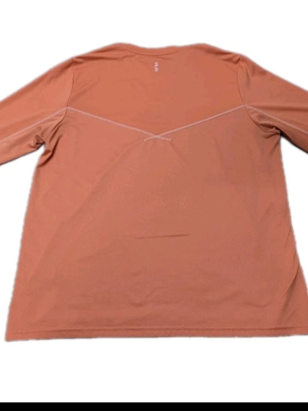 Huk Performance Long Sleeve Fishing Shirt XL Coral - Picture 2 of 7
